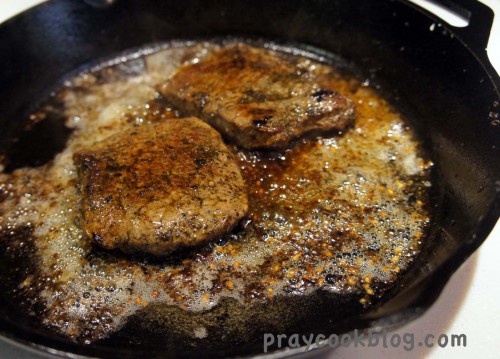 pan fried steak