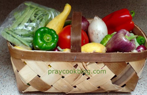 Basketful From Farmer's Market