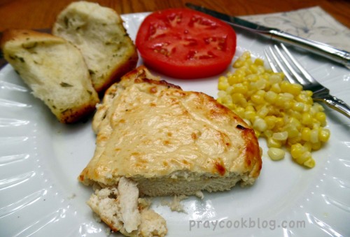 moist melt in mouth chicken plated