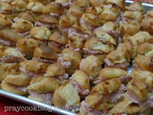 Ham Salad Mini-Puffs