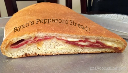 Homemade Pepperoni Bread