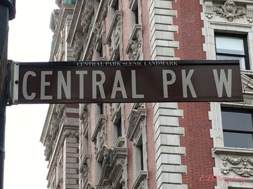 Central Park sign