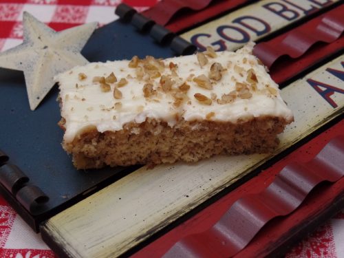 Banana Bars with Cream Cheese Frosting