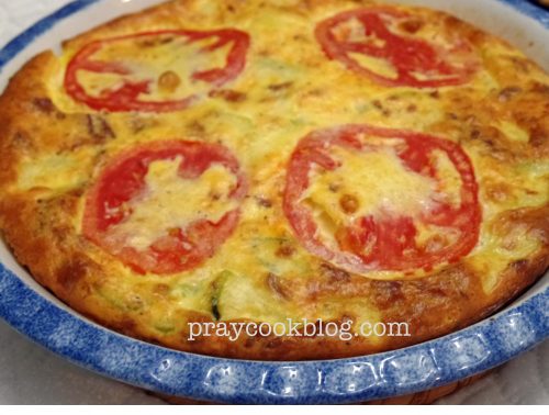 summer bounty quiche