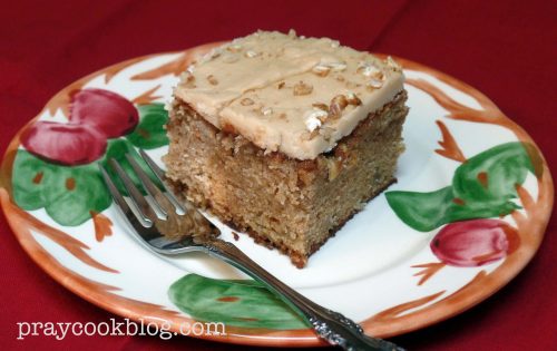 Apple Praline Cake - Fall's Delight!