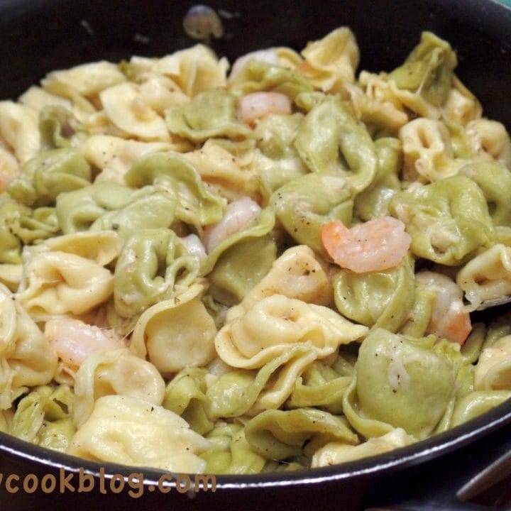 Tortellini and Shrimp