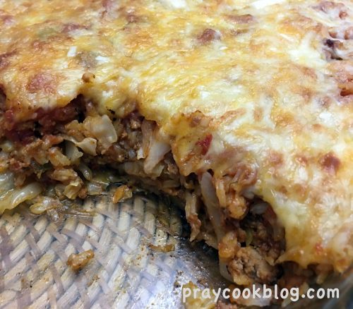 Cabbage Roll Casserole - Pray Cook Blog