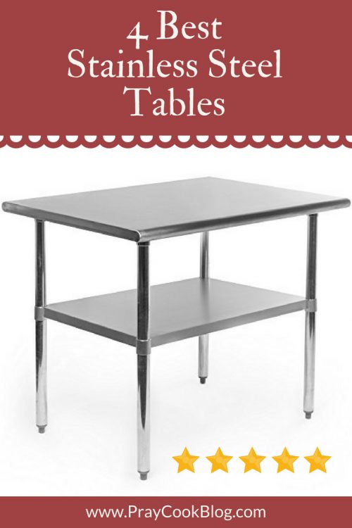 best stainless steel tables