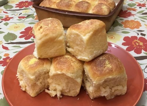 Cornmeal Yeast Rolls 3