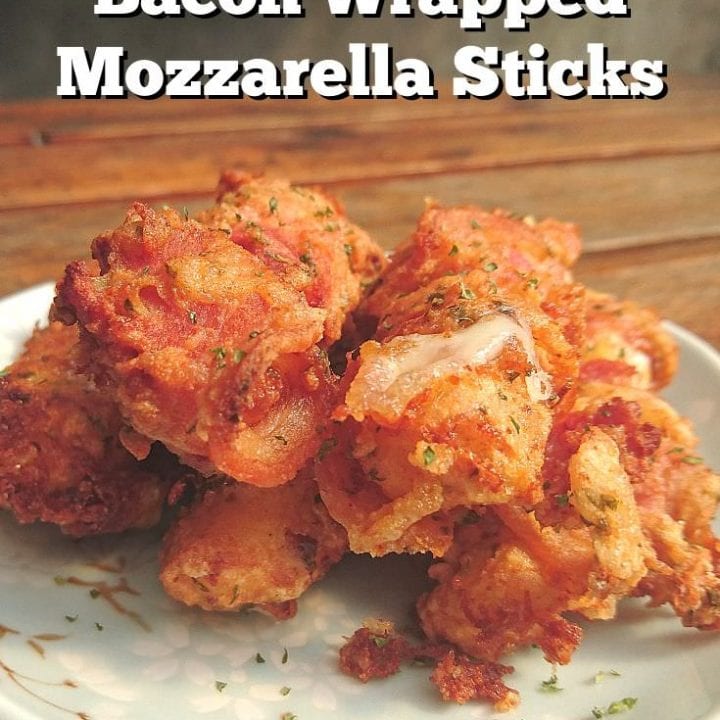 bacon wrapped mozzarella sticks recipe