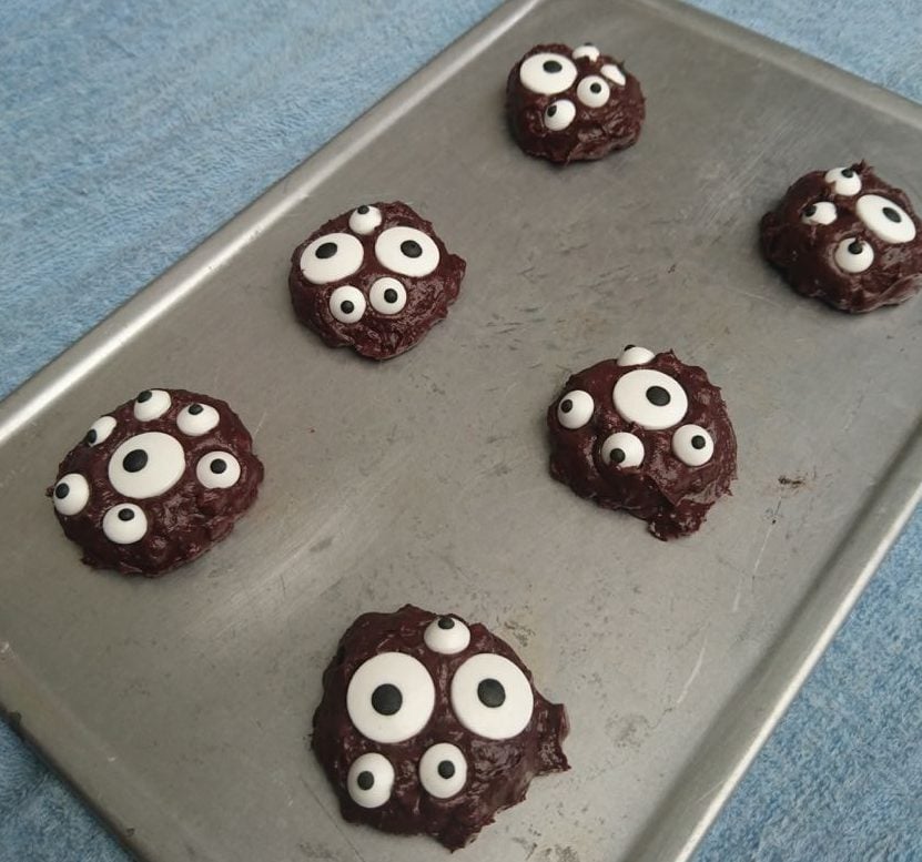 eye cookies prebake